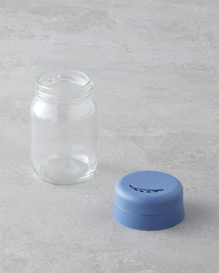 Alesa Sticlă Set Condimente 190 ml Albastru