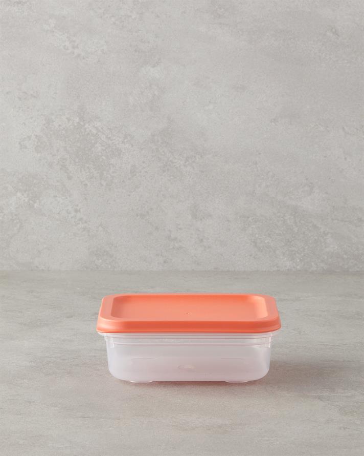 Alice Plastic Recipient Depozitare 500 ml Portocaliu