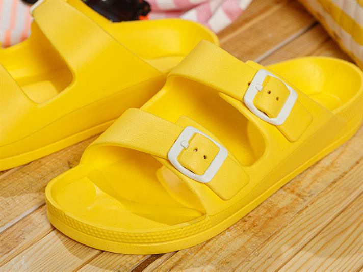 Alice Slippers Sandals 40 Yellow