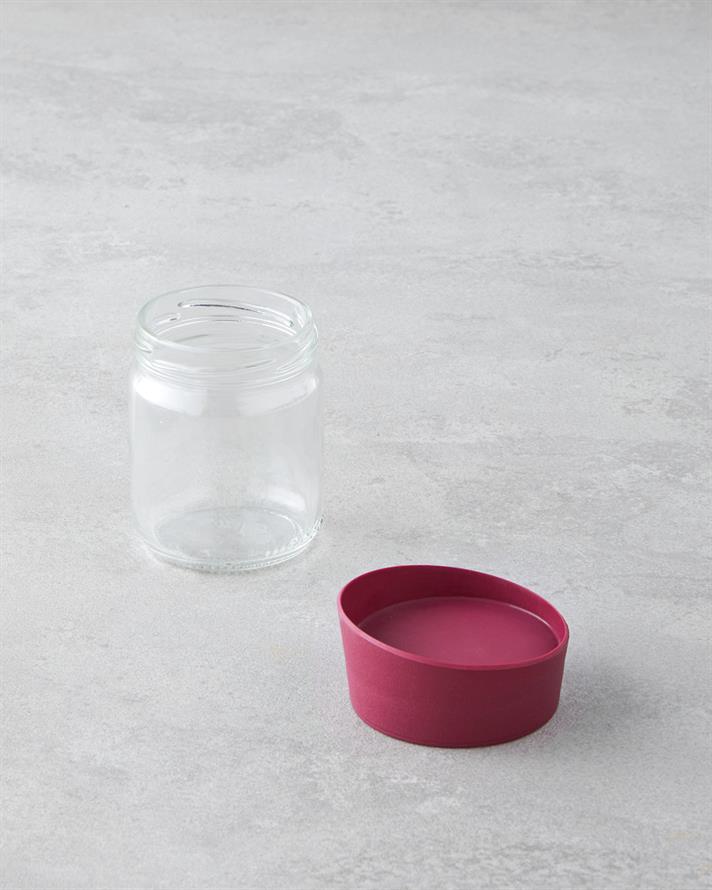 Alina Sticlă Set Condimente 212 ml Bordo