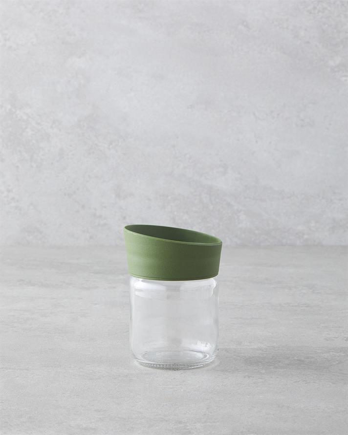 Alina Sticlă Set Condimente 212 ml Verde