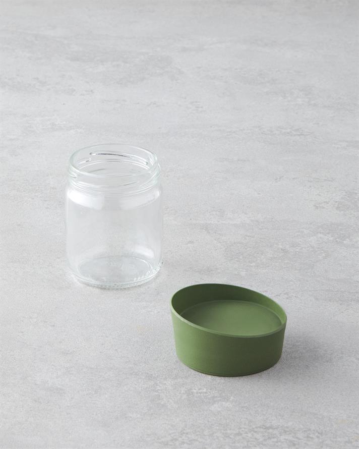 Alina Sticlă Set Condimente 212 ml Verde