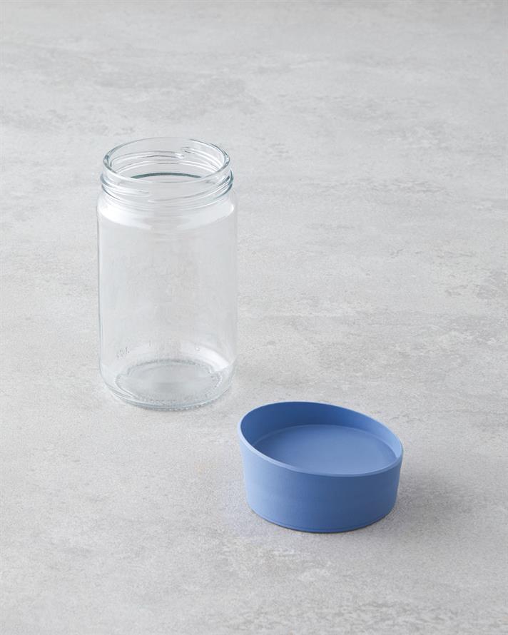 Alina Sticlă Set Condimente 314 Ml Albastru