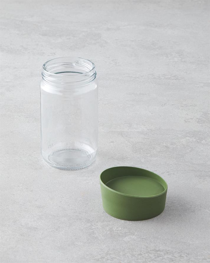 Alina Sticlă Set Condimente 314 Ml Verde