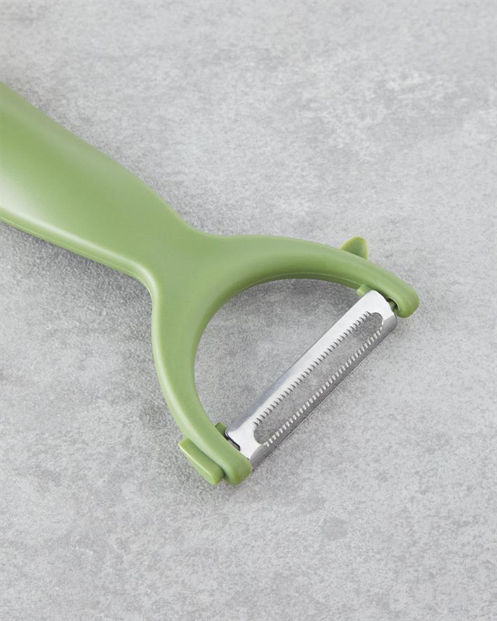 Alissa Plastic Aparat De Curățat Legume 14 cm.. Verde