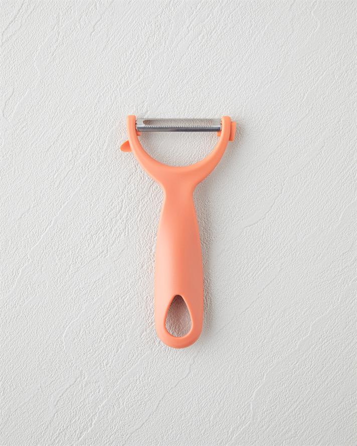 Alissa Plastic Aparat De Curățat Legume 14 cm.. Portocaliu