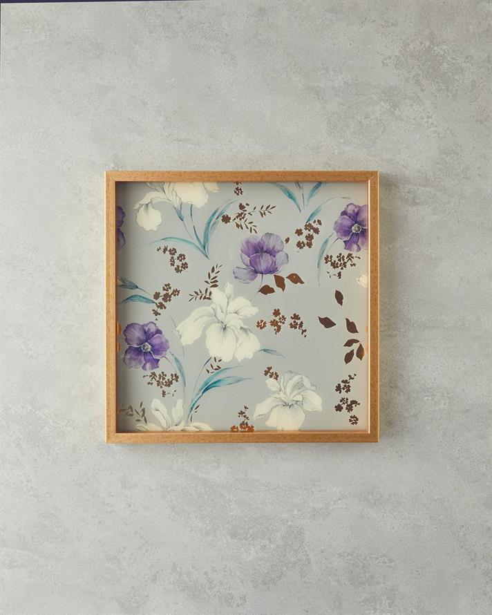 Almina Tavă Decorativă 33x33 cm Crem.
