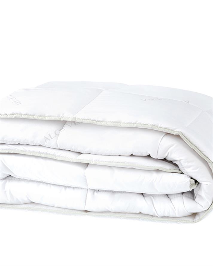 Aloevera Single Pilotă 155x215 cm Alb