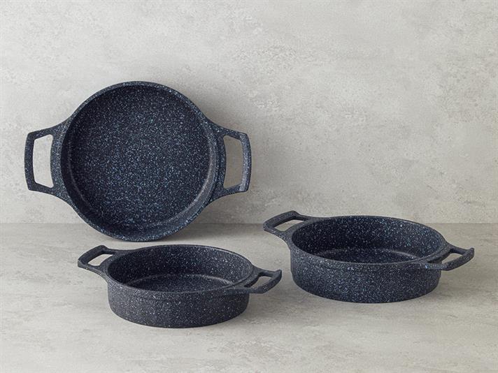 Prime Expert Aluminiu Tigaie Ouă 20 cm Gri - Albastru