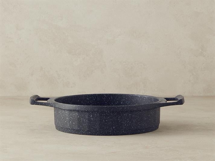 Aluminiu Tigaie Puțin Adâncă 20 cm Negru