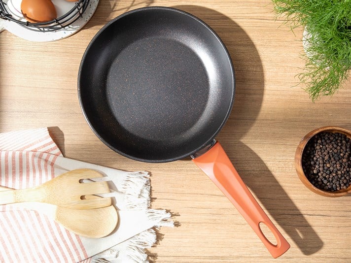 Alure Granite Fry Pan 22 cm Copper