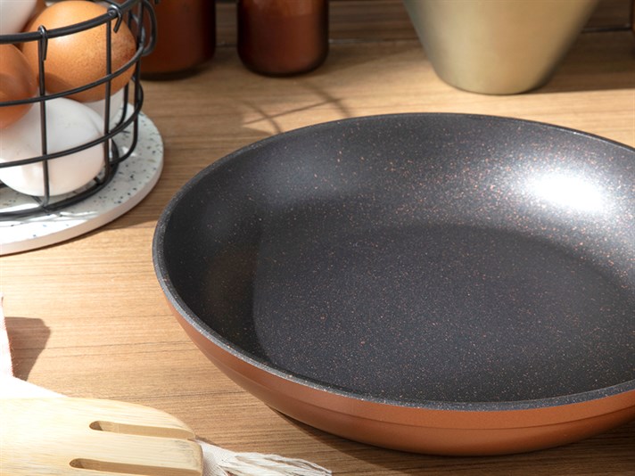 Alure Granite Fry Pan 22 cm Copper