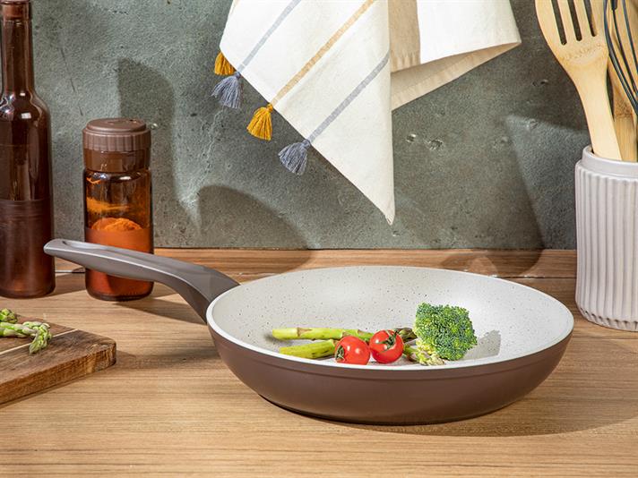 Alure Granite Fry Pan 26 cm Brown