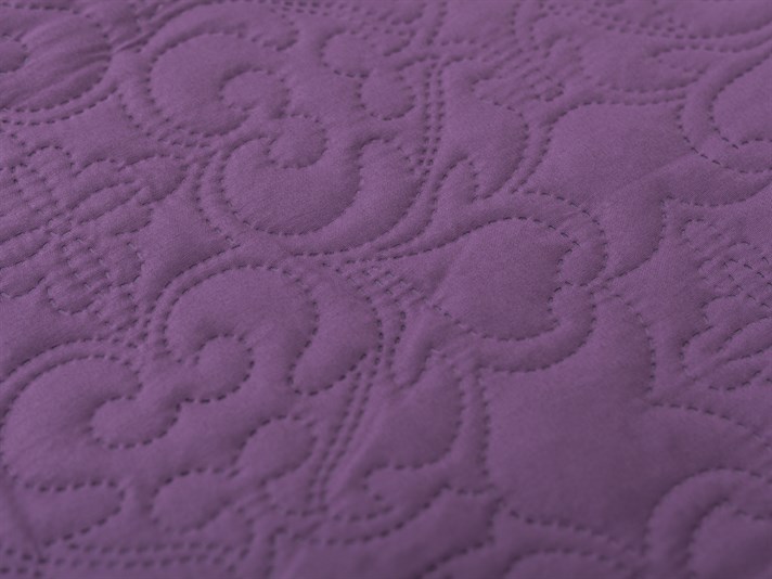 Alvena Microfibră Double Set Cuverturi Pat 240x260 cm Violet