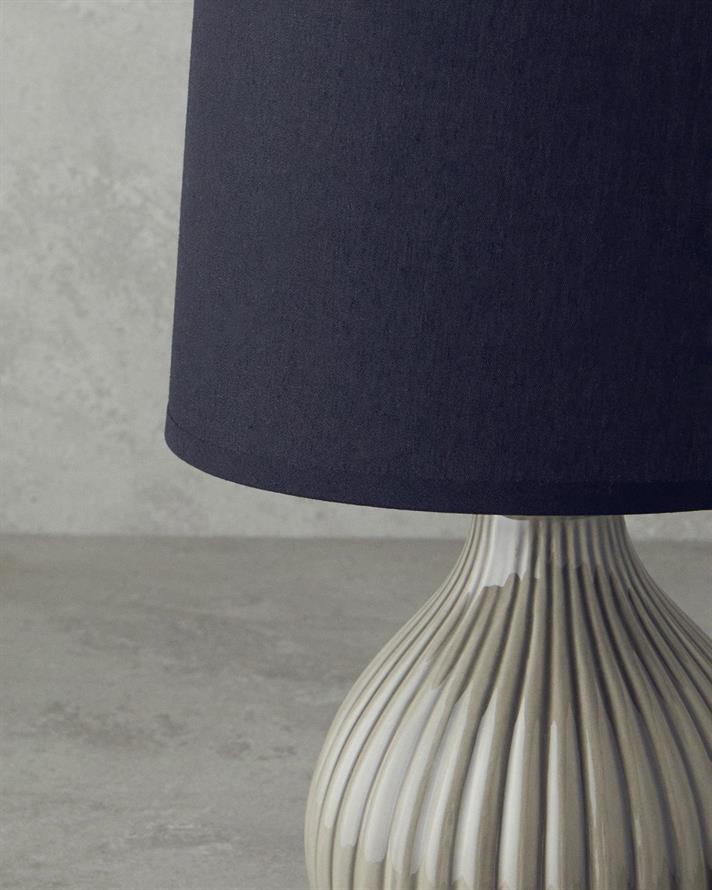 Alvin Abajur 20x20x31.5 cm Negru - Gri