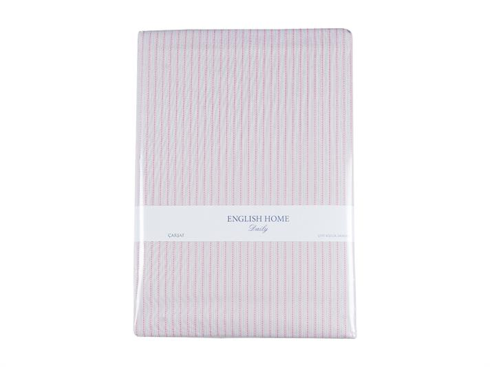 Amabel Stripe Cu Bumbac Single Cearșaf 160x240 cm Seledon