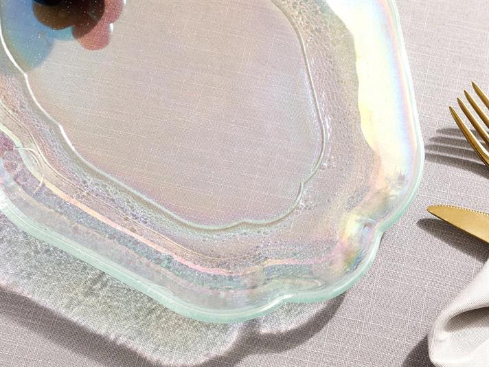 Anabella Glass Platter 31 cm Transparent
