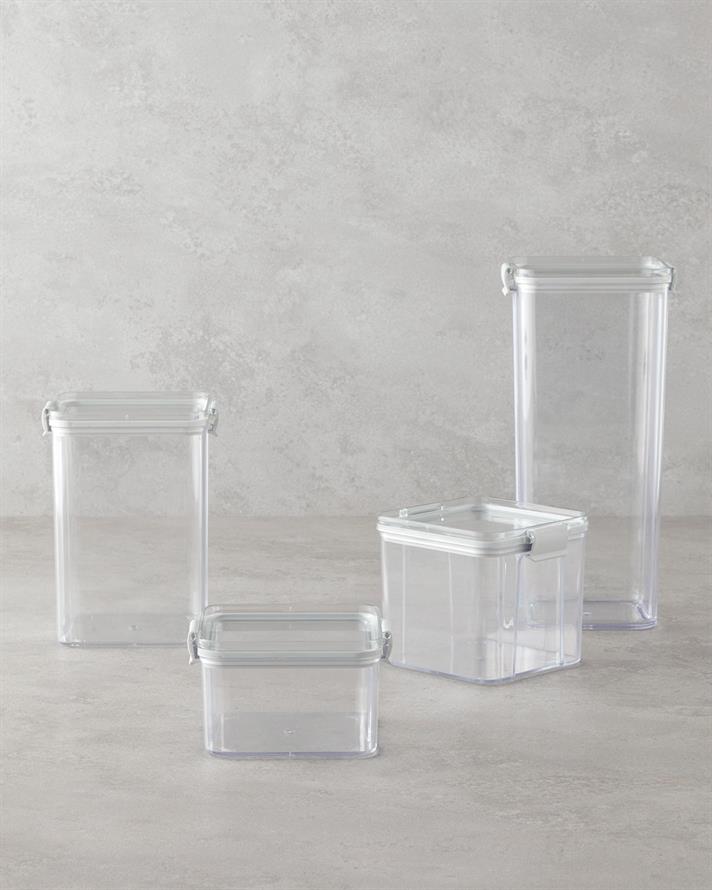 Andy Plastic Recipient Depozitare 1300 ml Transparent