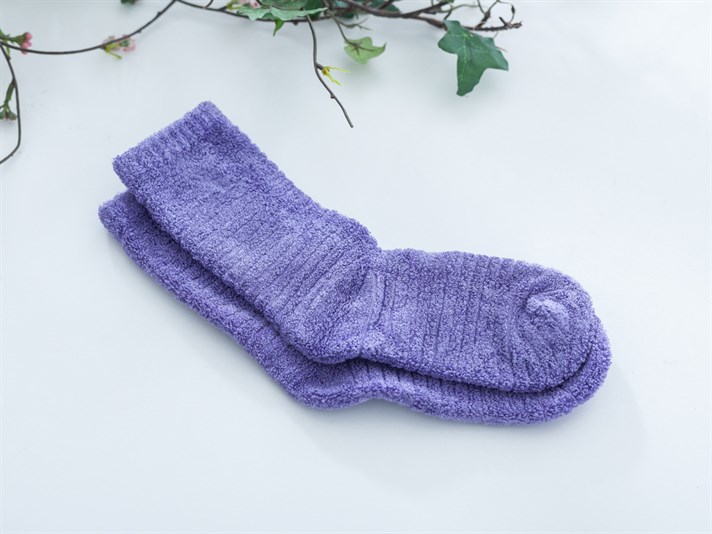 Angelina Terry Socks Towel Socks Other Lilac.