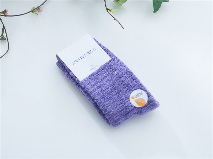 Angelina Terry Socks Towel Socks Other Lilac.