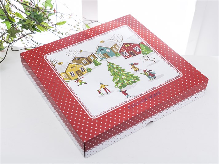 New Year 2 Bone China Service Plate . .