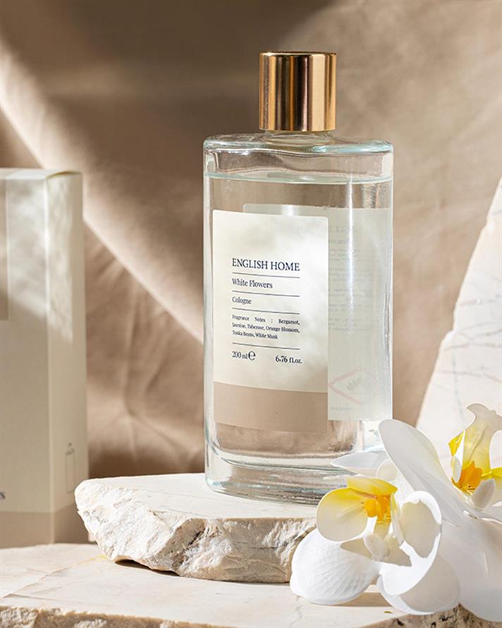 White Flowers Cologne 200 ml Beige