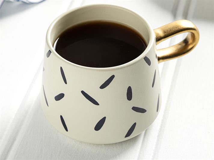 Apaz Stoneware Cup 350 ml Dark Blue