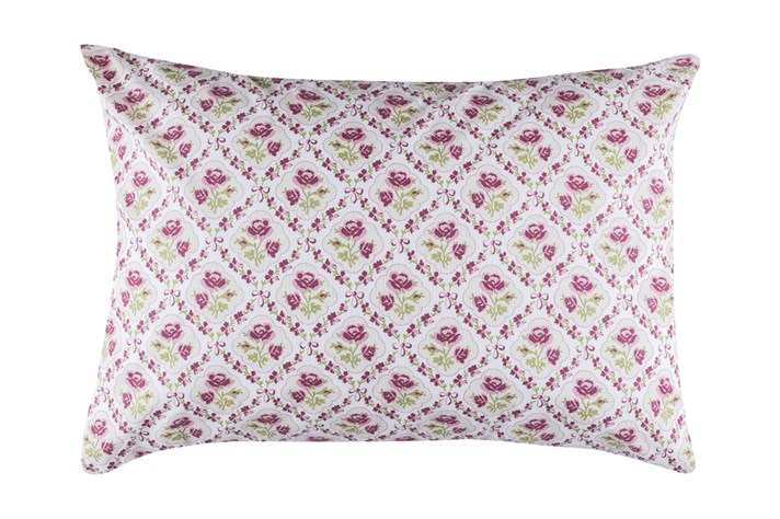 Arcul clasic Cu Bumbac Cu 2 Piese Față De Pernă 50x70 cm Roz