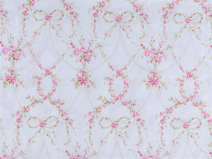 Arcul de trandafiri Cu Bumbac Cu 2 Piese Față De Pernă 50x70 cm Fucsia