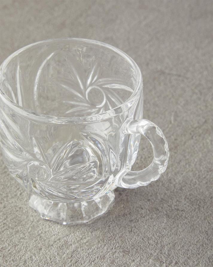 Areca Sticlă Cu 2 Piese Cană 160 ml Transparent