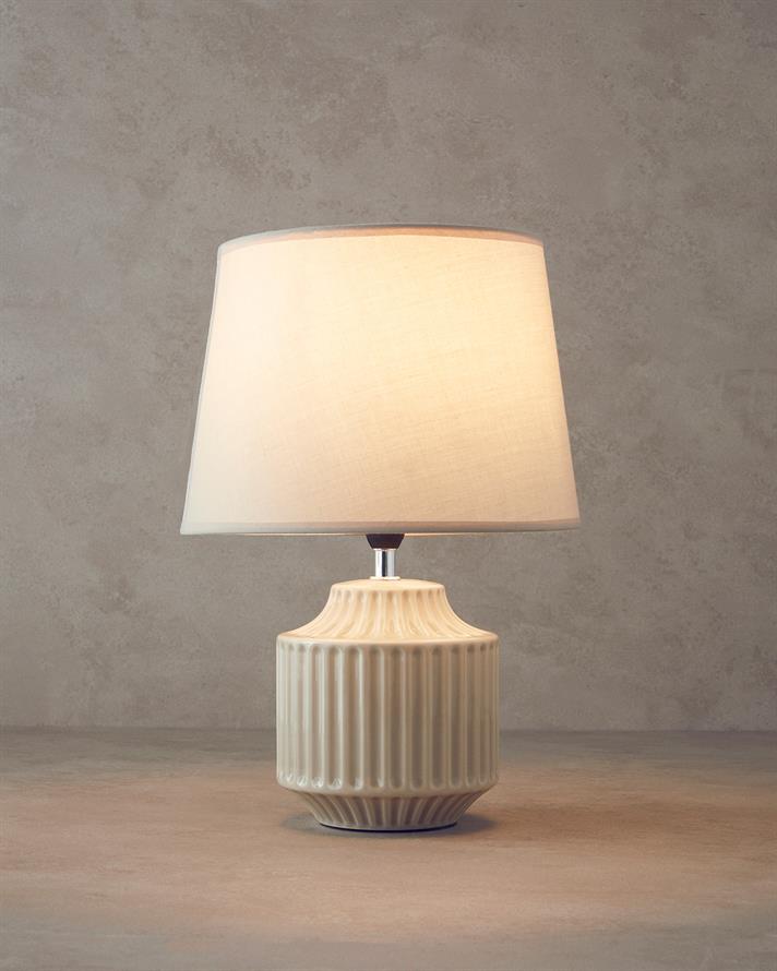 Aris Ceramică Abajur 35 cm Bej