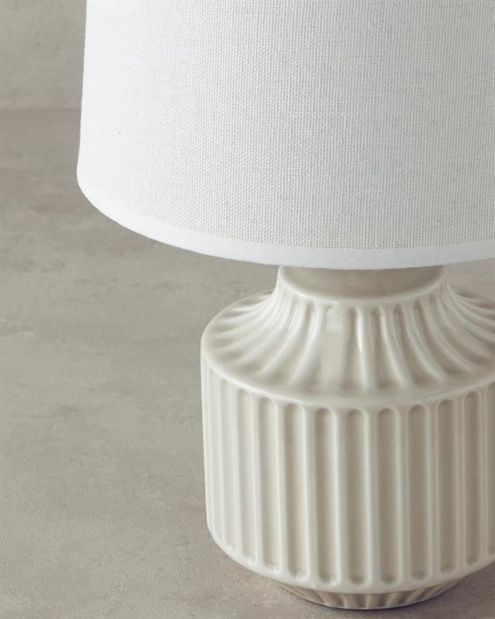 Aris Ceramică Abajur 35 cm Bej