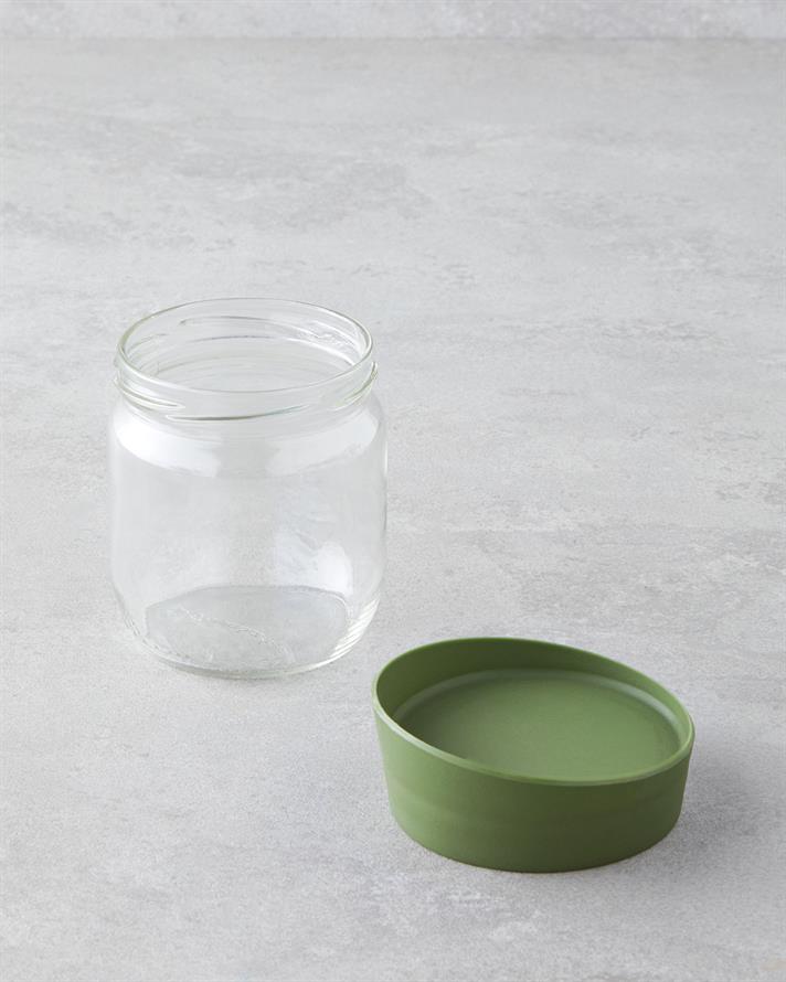 Arlene Sticlă Borcan 425 ml Verde