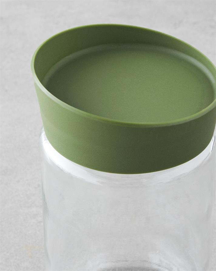 Arlene Sticlă Borcan 660 ml Verde