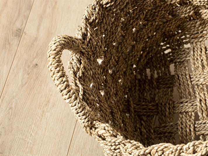 Cos depozitare, Armo, rachita, 36x27x36 cm, alb-maro