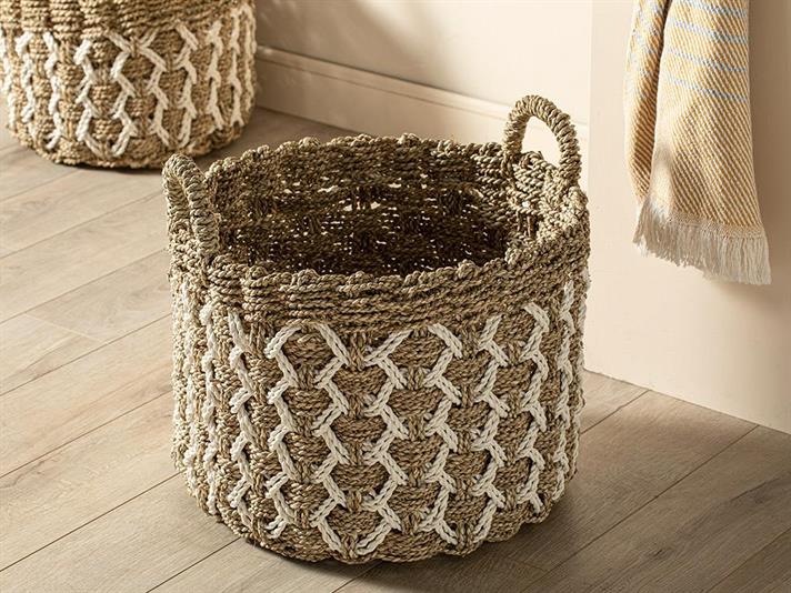 Armo Coș 42x30x40 cm Alb - Maro