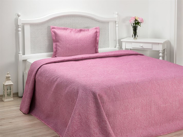 Armona Capac Single Set Cuverturi Pat 180x240 cm Roz