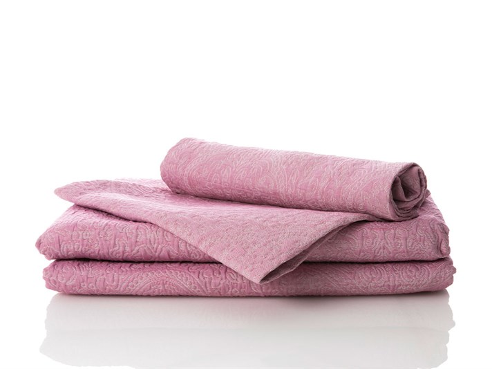 Armona  Cover Persoană dublă  SET CUVERTURĂ DE PAT 250x260 cm Roz