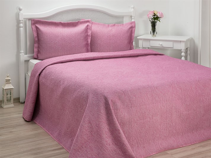 Armona  Cover Persoană dublă  SET CUVERTURĂ DE PAT 250x260 cm Roz