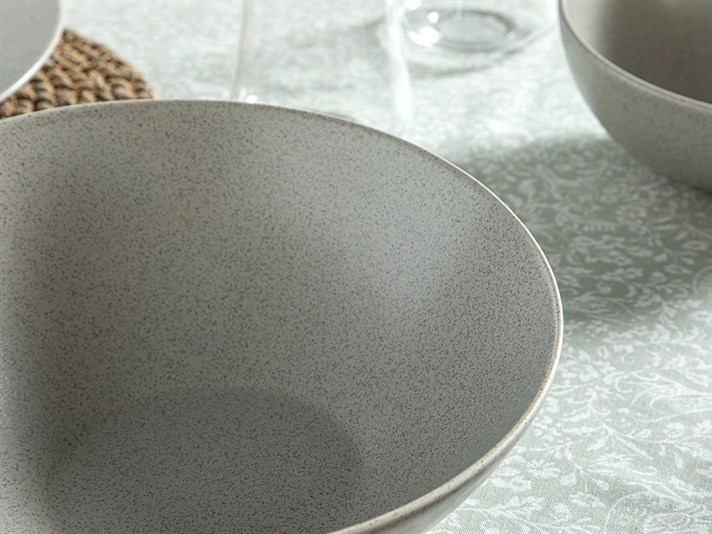 Armonia Ceramic Salad Bowl 18 cm Gray