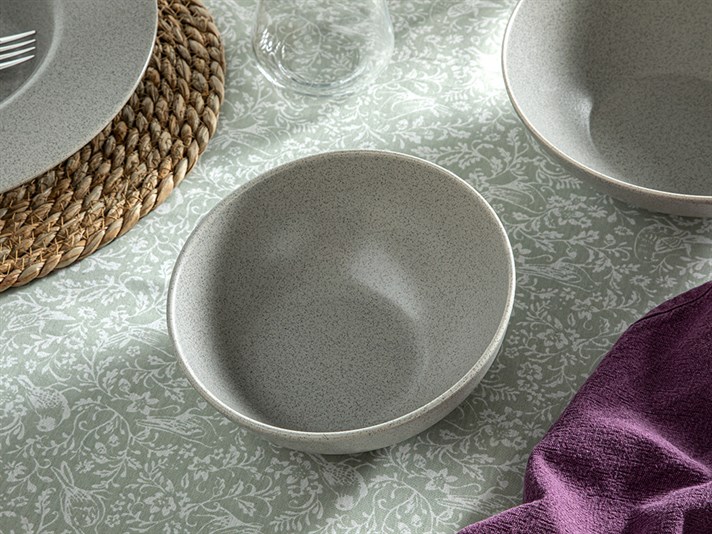 Armonia Ceramic Salad Bowl 23 cm Gray