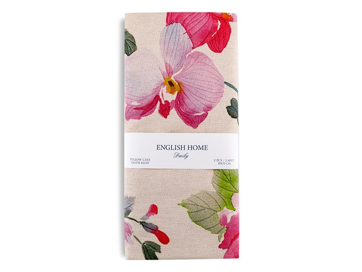 Arta florilor Cottony Set 2  FAȚĂ DE PERNĂ 50x70 cm Pink