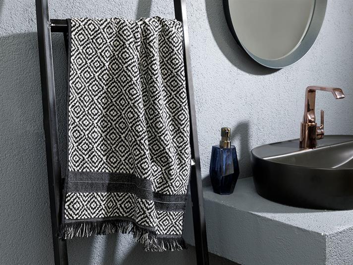 Artgeo Fire Vopsite Prosop De Față 50x80 cm Negru