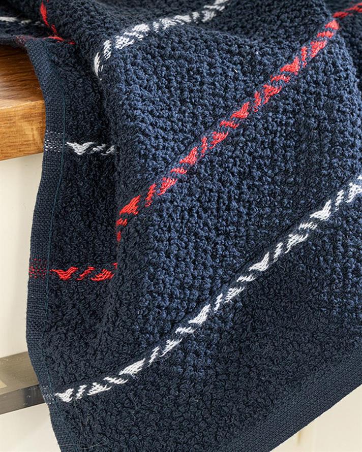 Astrid Prosop De Mână, Bumbac, 30*40 Cm, Natural - Burgundia