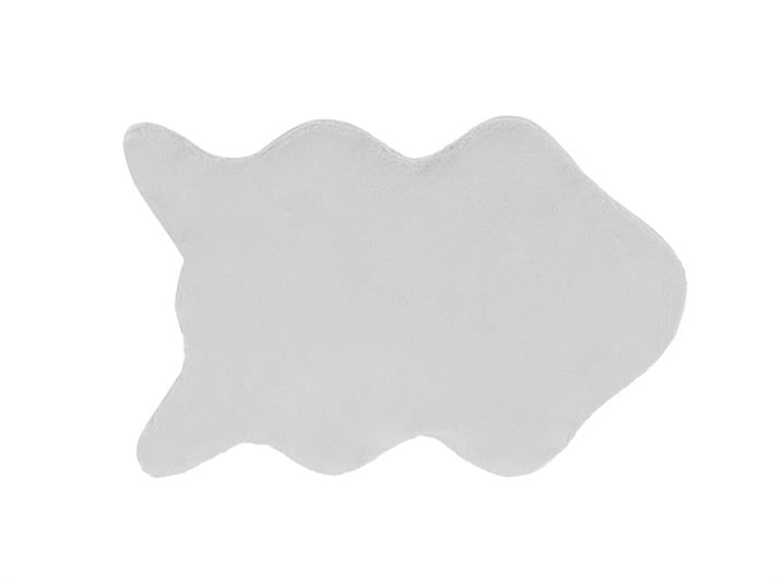 Atingere moale Pluș Rabbit Covor Din Blană 80x150 cm Gri Deschis