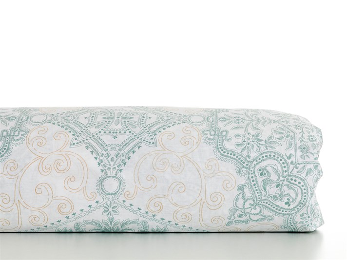 Aur de smarald Cu Bumbac King Size Lenjerie De Pat 240x220 cm Seledon