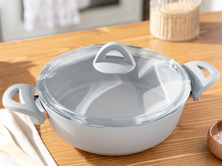 Ava Granite Small Pan 26 cm Gray