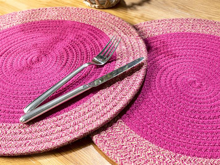 Avery Polyestere 2 Set Place Mat 38 cm Claret Red