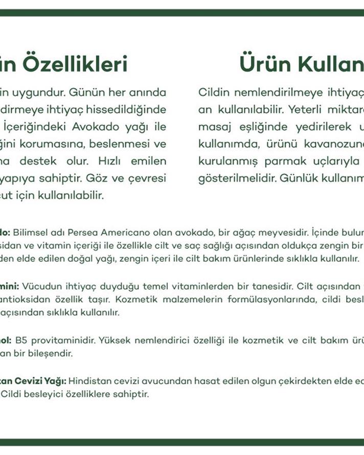 Avokado Yağı Loțiune De Corp , 300 Ml, Crem-Roșu