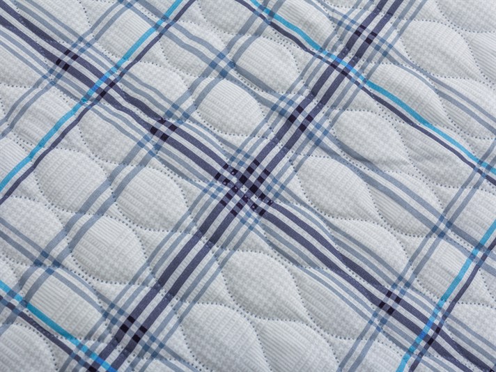 Axel  Microfibră Persoană dublă  CUVERTURĂ DE PAT MU 200x220 cm Albastru inchis